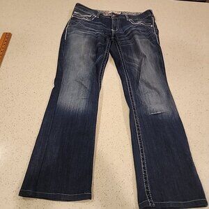 Ariat Women's Boot Cut Jeans - Dark Blue